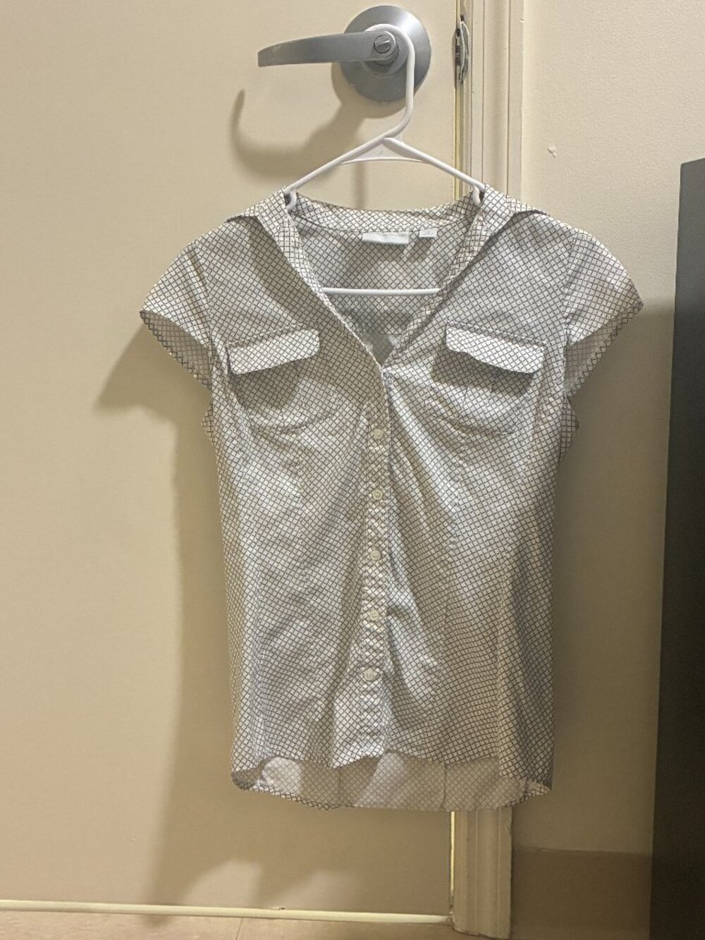 New York & Company White Blouse